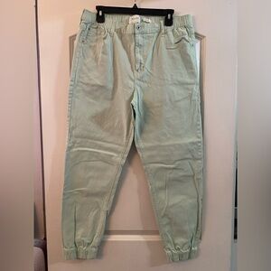 Regeneration Mint Green Jasmine Jogger Pants / Size XL / NWOT